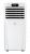 ROYAL CLIMA Мобильный кондиционер cерии TESORO RM-TS28CH-E в Раменском ROYAL CLIMA Мобильный кондиционер cерии TESORO RM-TS28CH-E